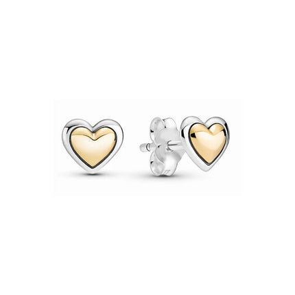 Orecchini in Argento Puro 925 con Zirconi a Forma di Cuore, Stella, Luna e Cerchio, Gioielli per Donne, Regalo per Compleanno, Festa della Mamma, Accessori platinumshop