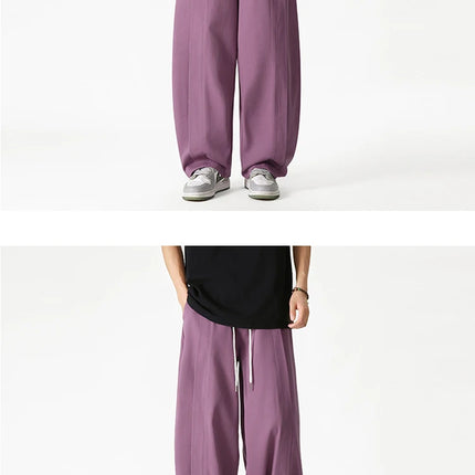 2025 vendite calde pantaloni a gamba larga pantaloni casual da uomo stili giapponesi pantaloni Harun da uomo streetwear moda hip hop pantaloni lanterna allentati