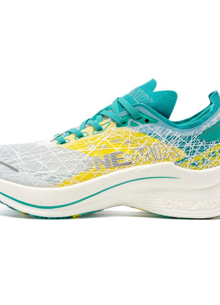 ONEMIX Marathon Scarpe da corsa con piastra in carbonio Assorbimento degli urti Scarpe sportive ultraleggere Tecnologia di rimbalzo Sneakers da uomo all'aperto PlatiNum