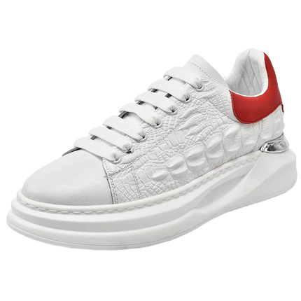 Leather Shoes Men's Skateboard Cricket for Men Sports Running Sneakers Male Luxury Designer Flats Platform
