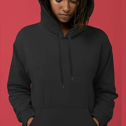 Women's "Disappointed But Not Surprised" Hoodie Hip Hop Sports Casual Streetwear Rose Print Pullover Sweatshirt Tops