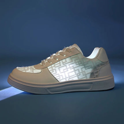 Casual Ell Toe Sneakers Low Top Spor Flats Trendy Versatile Student Leisure Rubber Outsole Summer Breathable Jogging Shoes