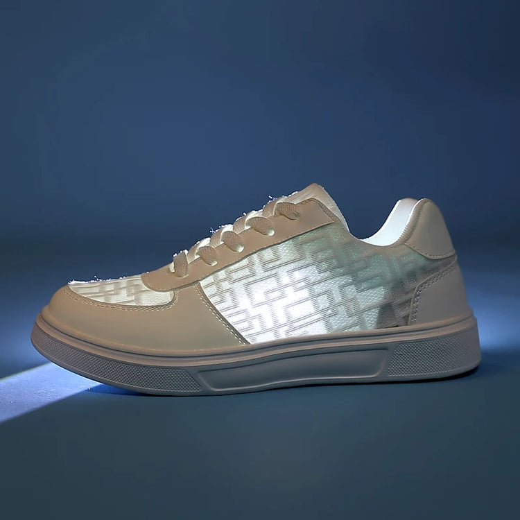 Casual Ell Toe Sneakers Low Top Spor Flats Trendy Versatile Student Leisure Rubber Outsole Summer Breathable Jogging Shoes