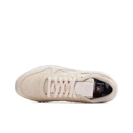 Eames x Reebok Comfortable Leather Abrasion Resistant Abrasion Resistant Low top Running Shoes Men's Beige Brown FZ5861
