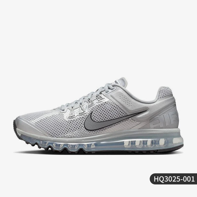 Scarpe da corsa sportive traspiranti con ammortizzazione d'aria da uomo Nike AIR MAX originali HQ3025-001