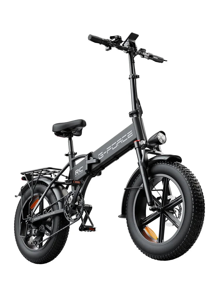 Bicicletta Elettrica Pieghevole G-FORCE RC per Adulti, Motore 750W, Batteria 48V 15AH, Pneumatici Fat da 20 Pollici, Bici Elettrica Urbana