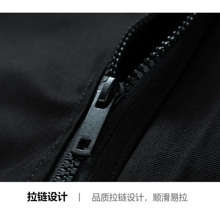 Jacket Mens Spring Autumn New Men Jacket Printing Hooded Jackets Casual Coat Men's Business Coats Size L-4XL 5XL 6XL 7XL 8XL