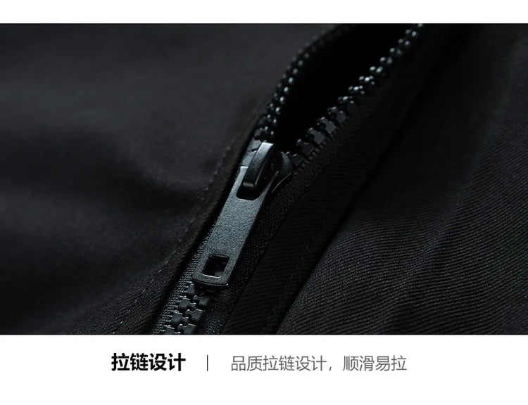 Jacket Mens Spring Autumn New Men Jacket Printing Hooded Jackets Casual Coat Men's Business Coats Size L-4XL 5XL 6XL 7XL 8XL