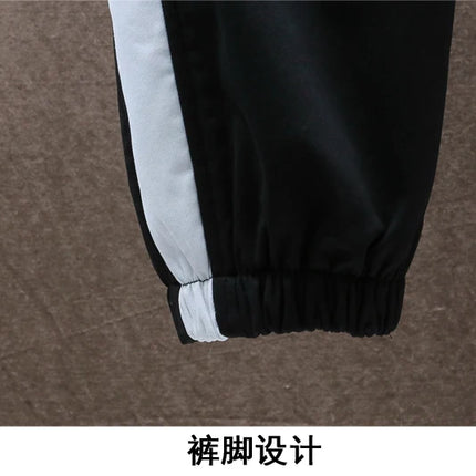 Autumn Casual Men Sets Two Pieces Fashion Korean Trend Hooded Jacket + Pants Spring Sweatshirt Sportswear Man Suit