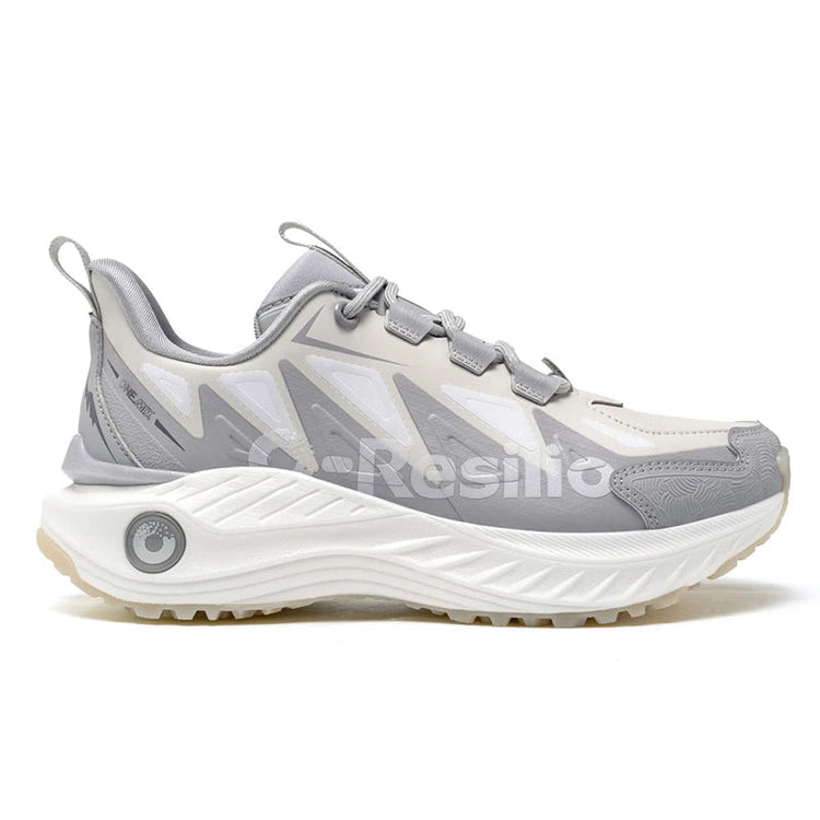 ONEMIX Scarpe casual da uomo autunno inverno Scarpe da trekking antiscivolo e resistenti all'usura con assorbimento degli urti morbido ed elastico PlatiNum