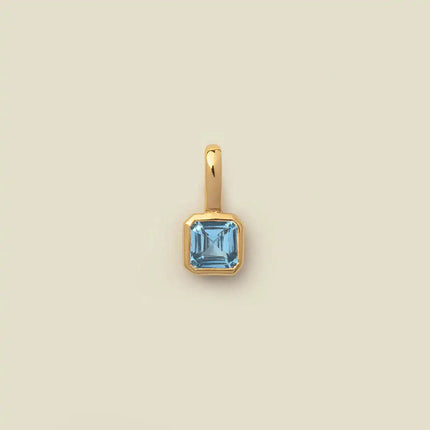 Stainless Steel Pendant DIY Birthstone Necklace for Woman Gold Color Designer Pendant Necklaces Bir PlatiNum