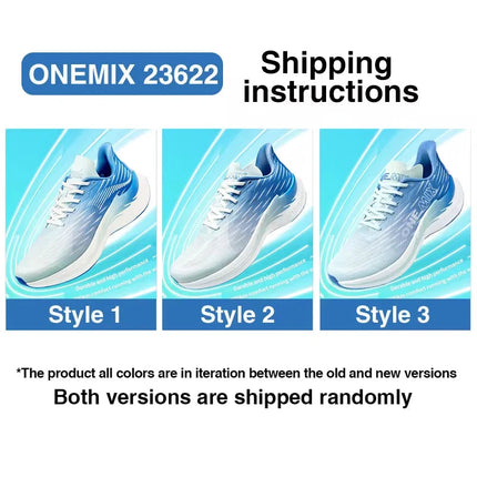 Scarpe da Corsa Traspiranti Onemix 2026 Wind Wings per Uomo e Donna, Ideali per Maratona, Sport e Attività all'Aperto platinumshop