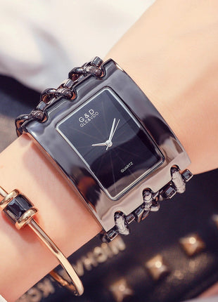 Orologio da donna di marca di lusso Abito con strass Orologi da polso da donna Eleganti orologi femminili in oro per le donne Montre Femme 2025 platinumshop