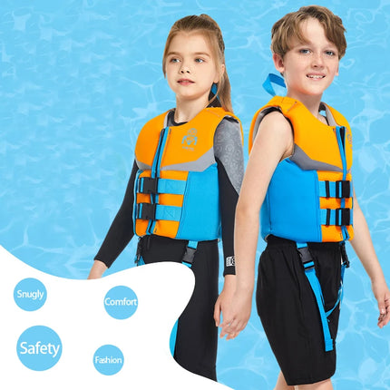 Kids Swim Vest, Boys and Girls Buoyancy Aid Swimming Jacket, Floating Buoyancy Swimsuit, Kids 50N Buoyancy Swimming Aid