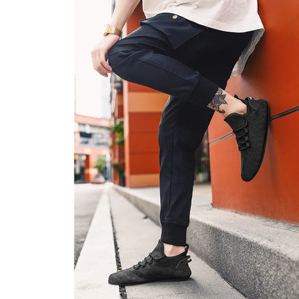 YRZL Mocassini da uomo in rete Mocassini da guida Appartamenti di alta qualità Scarpe da passeggio Mocassini casual antiscivolo traspiranti Scarpe da uomo estive
