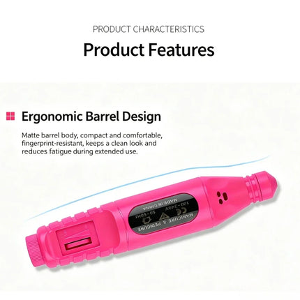 Pen‑Form Manicure Pedicure Grinding Machine Compact Electric Nail Polisher Drill For Daily Nail Grooming And Diy Hand‑Made Nail Creation