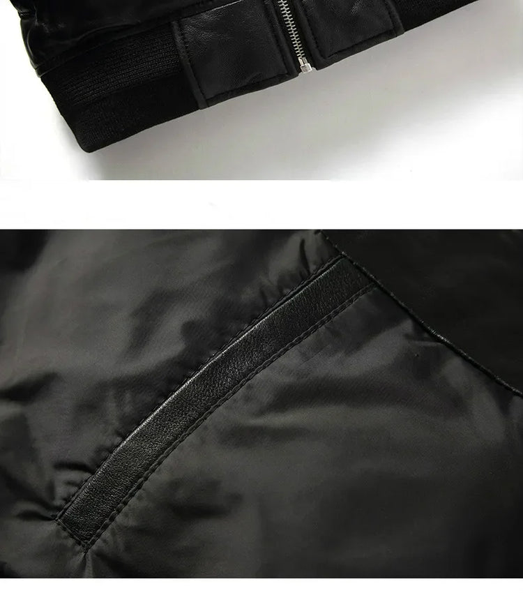 Men Jacket 2025 Men's Clothing Autumn Winter Down Jacket 5XL Real Sheepskin Clothes Thick Coat Male Ropa Hombre LXR384