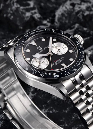Nuovo Orologio da Uomo PAGANI DESIGN BB Panda 2026, Orologio al Quarzo di Lusso Retrò, Cronografo Sportivo da Polso, Impermeabile 100M, Luminoso