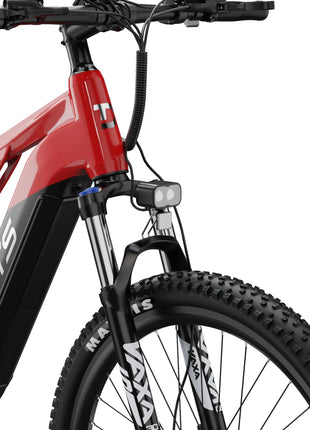 DUOTTS E29 E-bike con Motore 250W, Batteria al Litio 48V 13.5Ah, Bicicletta Elettrica con Pneumatici Fat da 27.5 Pollici, Velocità Fuoristrada 25 km/h