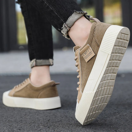 Fashion Men Casual Shoes Outdoor Platform Walking Sneakers Breathable Lightweight Board Shoes Sport Running Shoes Plus Size 48