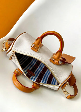Borsa a Tracolla Convertibile in Pelle con Cinghie Regolabili, Borsa a Mano da Donna Versatile per Tutte le Stagioni