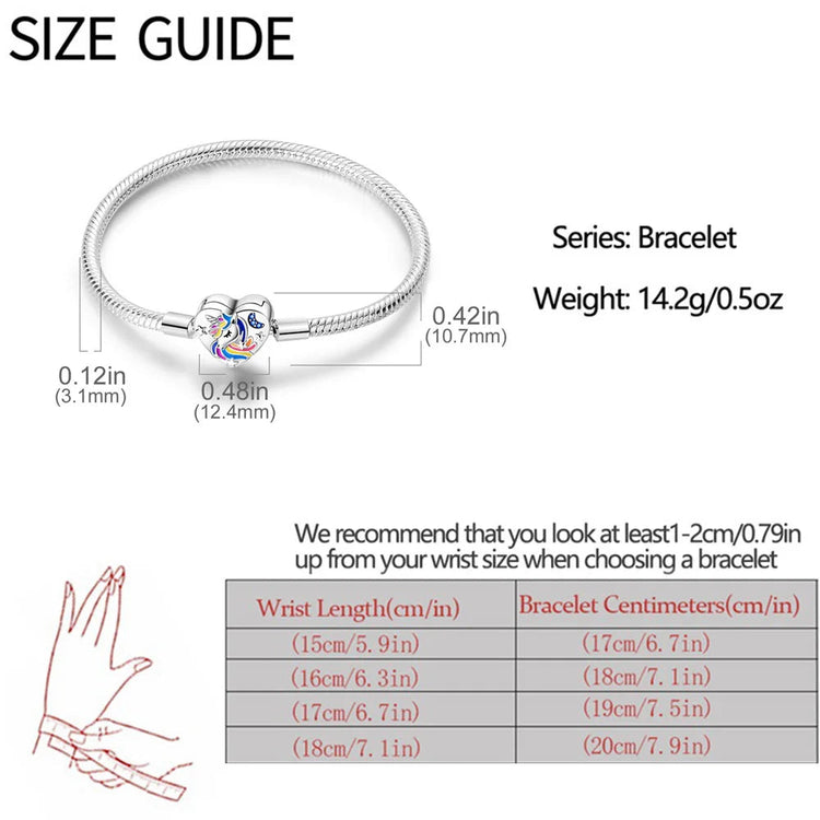 Nuovo Bracciale Artigianale Originale in Argento 925 con Charm, Liscio e Morbido, a Osso di Serpente, per Donna - Regalo 2026 PlatiNum