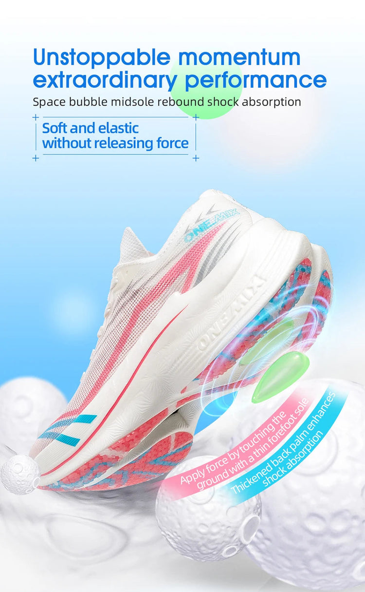 ONEMIX 2026 Tupo Nuove Scarpe da Corsa Marathon con Piastra in Carbonio, Supporto Stabile per Assorbimento degli Urti, Sneakers Ultraleggere con Rimbalzo platinumshop