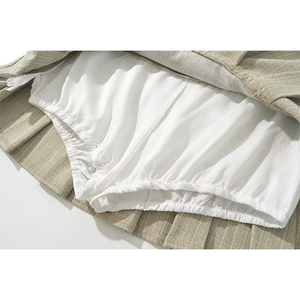 YENKYE Amerikanischer Retro Faltenrock Damen Sommer Sexy Niedriger Taille Rock Cool Girl Y2K Saia