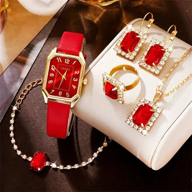 Orologi da donna quadrati di moda di lusso Orologio da polso al quarzo da donna di marca Classico semplice Femme Cinturino in pelle blu Relogio Feminino platinumshop
