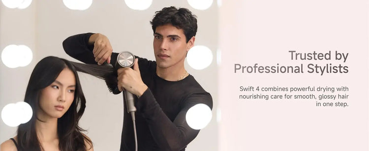 Laifen Swift 4 High-Speed Hair Dryer Intelligent Temperature Control Ultra-Fast Drying 400m Negative + 70m Positive Ions Comprehensive Hair Protection