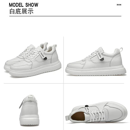 Men Elevator Height Increase Shoes Sneakers Shoes for Men 10cm Sports Casual Invisible Inner Heightening 8cm White Shoes