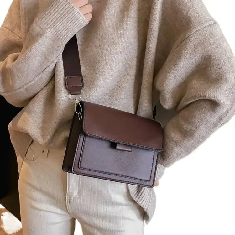 Classic Designer PU Leather Crossbody Bag for Women Travel Handle Handbag Fashion Shoulder Messenger Bag Ladies Small Flap Bag PlatiNum