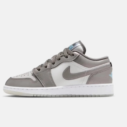 Le nuove scarpe da skate da donna Nike Air Jordan 1 Low Se, comode, leggere, resistenti e antiusura, Hv4398-014 platinumshop