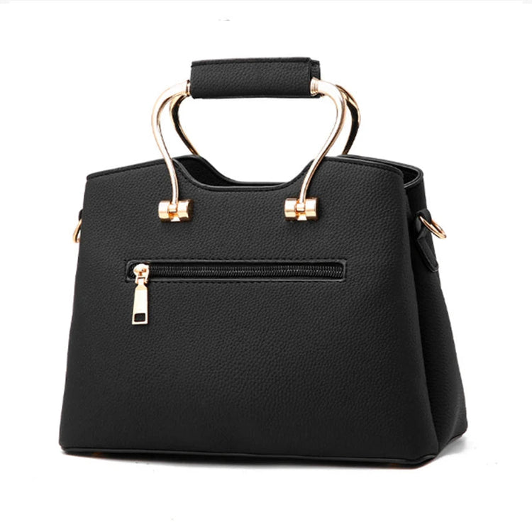 Yogodlns Luxury Pendant Handbag For Women PU Leather Tassel Shuolder Bag Designer Handle Bag Brand Shopping Mommy Shoudler Bag PlatiNum
