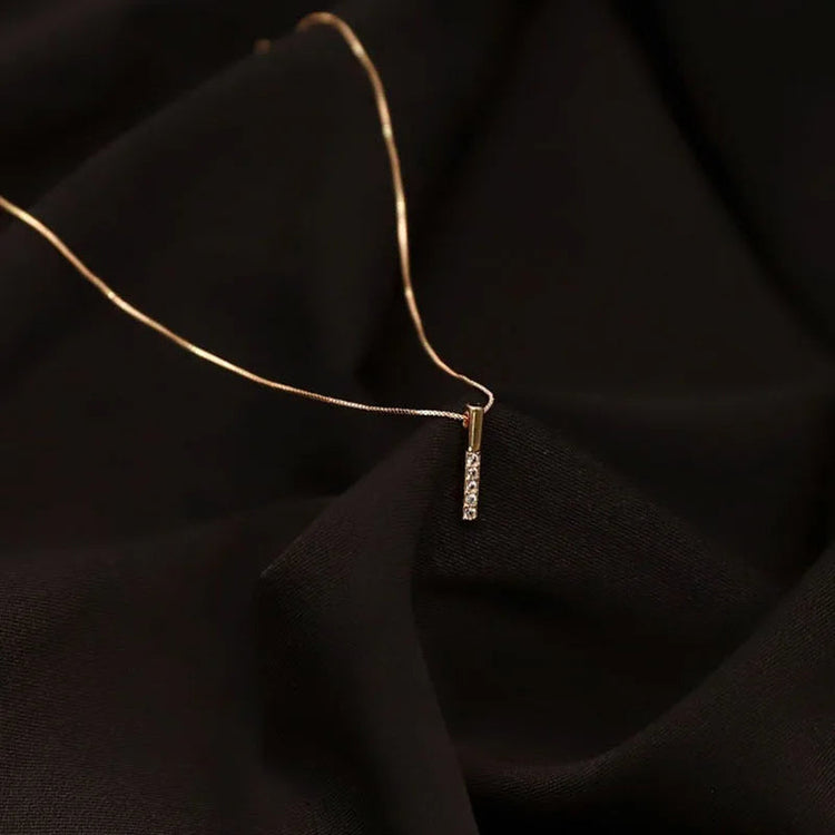 925 Sterling Silver Necklace Personality Charm Geometric Shape Pendant Choker Birthday Party Gift for Women Exquisite Jewelry PlatiNum