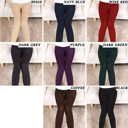 Winter Leggings Knitting Velvet Casual Legging High Elastic Lady's Warm Pants Skinny Pants for Women Polar Pantyhose PlatiNum