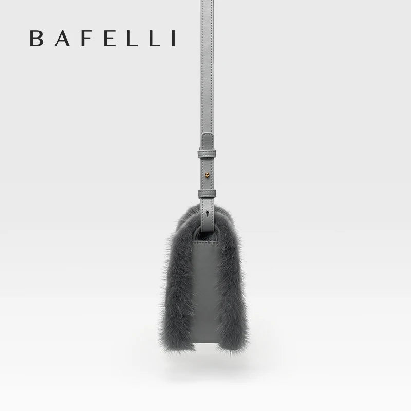 BAFELLI 2025 NUOVI BORSE DA DONNA MODA TENDITURA PELLE IN PELLE GENUINE MARCA DI LUSSO ORIGINALE DESIGNER Borsa a tracolla con tracolla