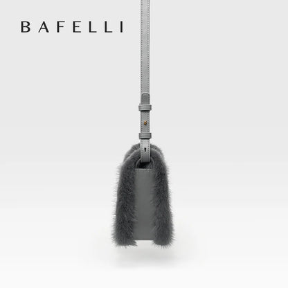 BAFELLI 2025 NUOVI BORSE DA DONNA MODA TENDITURA PELLE IN PELLE GENUINE MARCA DI LUSSO ORIGINALE DESIGNER Borsa a tracolla con tracolla