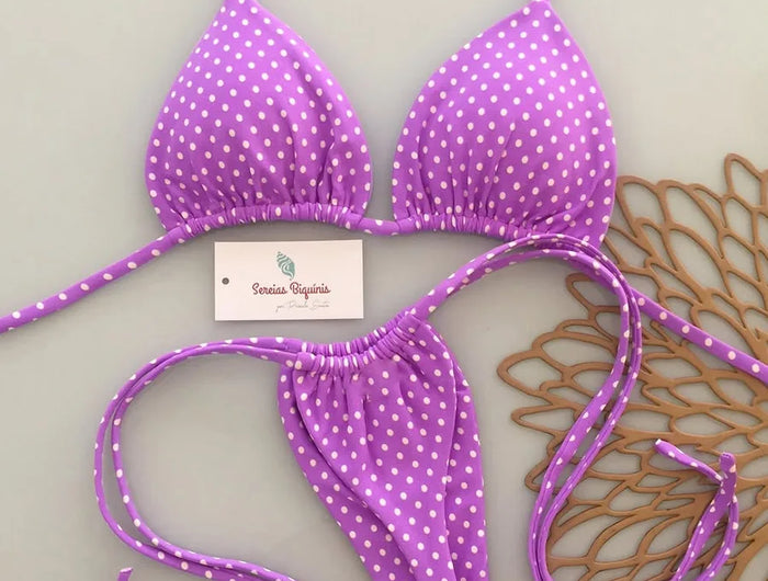 Micro Bikini Push Up Donna 2026 - Costume da Bagno Sexy Brasiliano Halter con Stampa - Set Bikini da Spiaggia Femminile