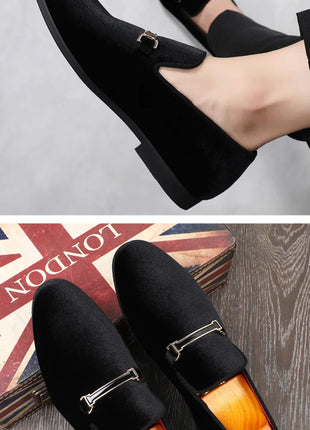 Scarpe firmate uomo Zapatos De Hombre Slip-On scarpe in pelle Casual scarpe maschili adulto rosso guida mocassino mocassini morbidi antiscivolo