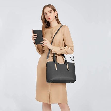Borsa Miss Lulu Henkel Borsa shopper 2in1 da DONNA Borsa a tracolla da viaggio per DONNA, elegante e pratica