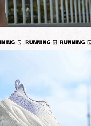 361 Degrees Women Enchanted 2.0 Running Shoes Lightweight Versatile Soft Cushioning Durable Versatile Female Sneakers 682512235 PlatiNum