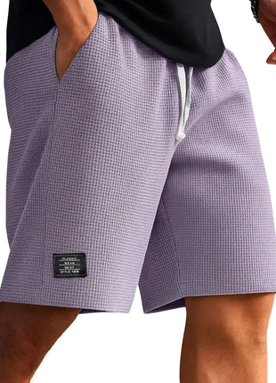 Pantaloncini Casual Jacquard da Uomo, Stile Harajuku, Tinta Unita, Pantaloni Corti alla Moda, Abbigliamento Retrò da Uomo, Streetwear Nuovo platinumshop