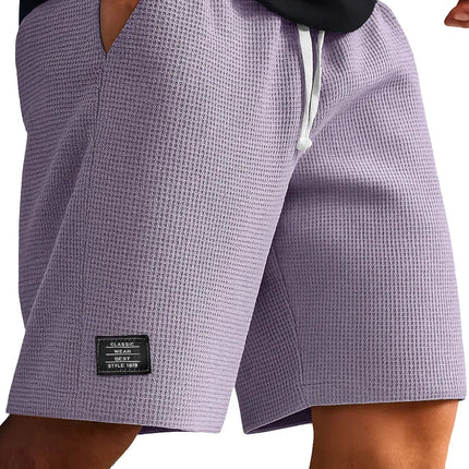 Pantaloncini Casual Jacquard da Uomo, Stile Harajuku, Tinta Unita, Pantaloni Corti alla Moda, Abbigliamento Retrò da Uomo, Streetwear Nuovo platinumshop