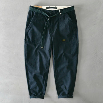 2026 Spring Autumn Cotton Men Cargo Pants Male Casual Loose Pant Man Big Pocket Trouser Fashion Khaki Harajuku Streetwear Male