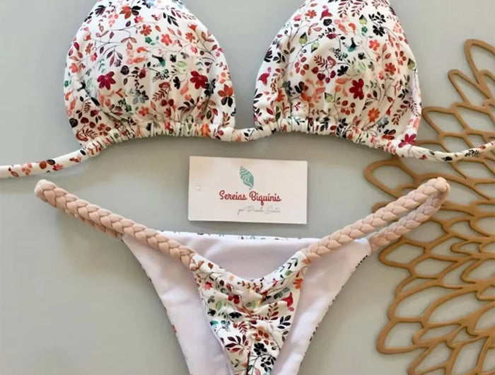 Micro Bikini 2026 Costume da bagno sexy Donna Costumi da bagno Push Up Bikini brasiliano Stampa Biquini Perizoma estivo Beachwear Donna