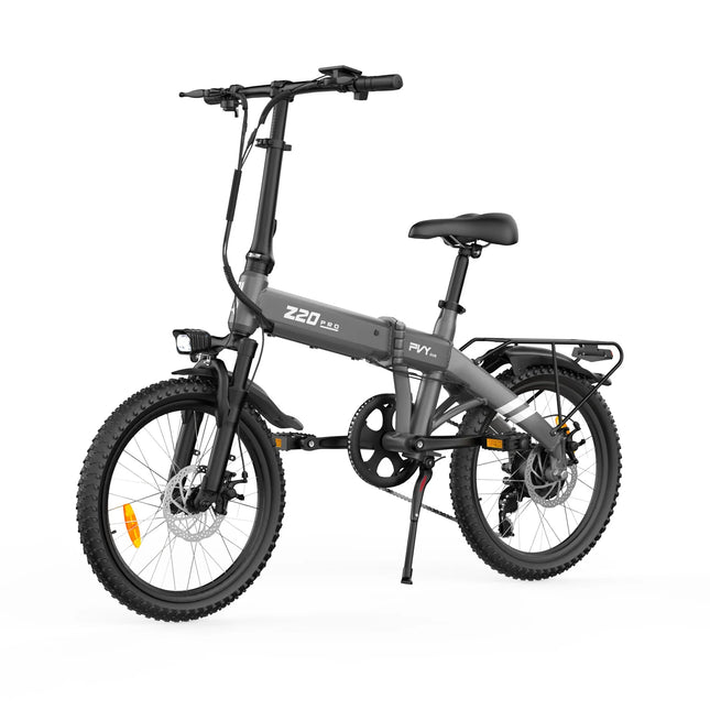PVY Z20 PRO EVO Foldable Electric Bikes with Torque Sensor, 50N.m 250W 36V 14.5Ah Commuter E-bike Battery with Smart App