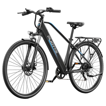 DUOTTS C29 Lite Bici Elettrica per Città, Motore 250W e 43Nm, Autonomia fino a 65km in PAS, Batteria 36V 13Ah Rimovibile, Cambio Shimano 7 Velocità, Freni a Disco, Sospensione Anteriore, Pneumatici 27.5"