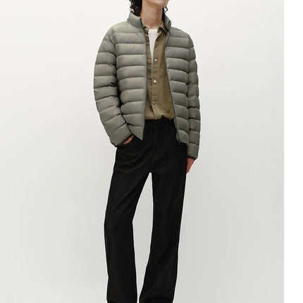 Semir Men Down Jacket Lightweight Build 90 Percent Down Fill Stand Collar 2026 Winter Warm Insulation Cold Weather