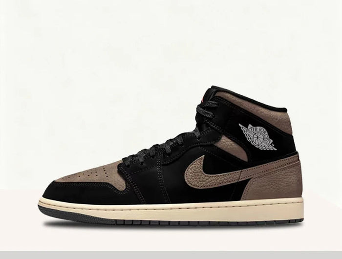 Nike Air Jordan 1 Retro Classic Comode, resistenti e leggere scarpe da basket da uomo marrone nero IB7110-002 platinumshop